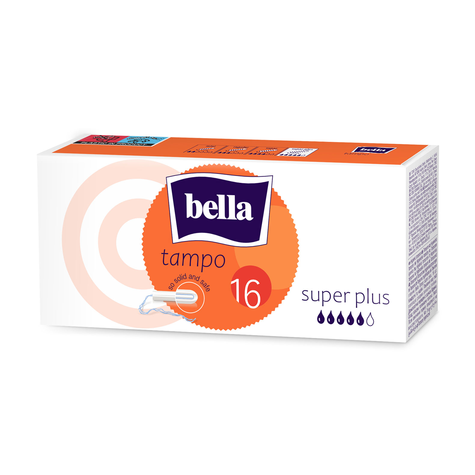 Тампони Bella Tampo Super Plus, 16 шт